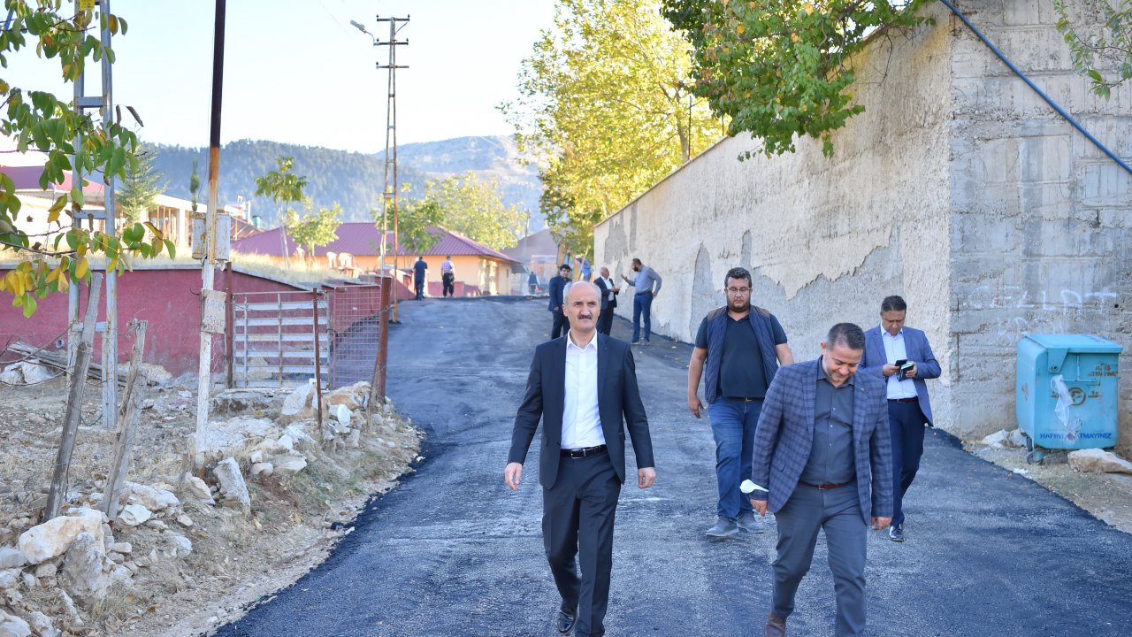 Dulkadiroğlu’ndan Karaziyaret’te Asfalt Çalışması!