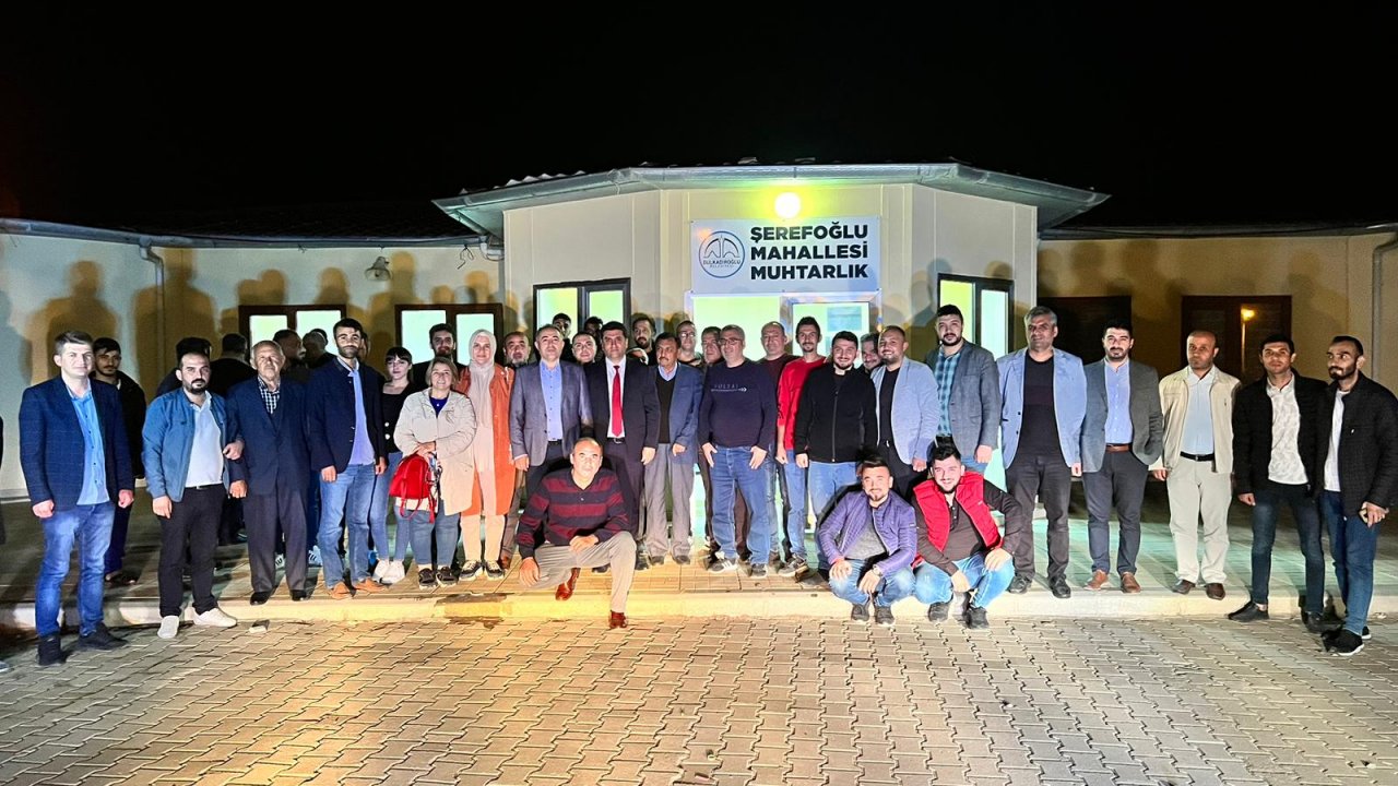 Deva Partisi Şerefoğlu sakinleriyle buluştu