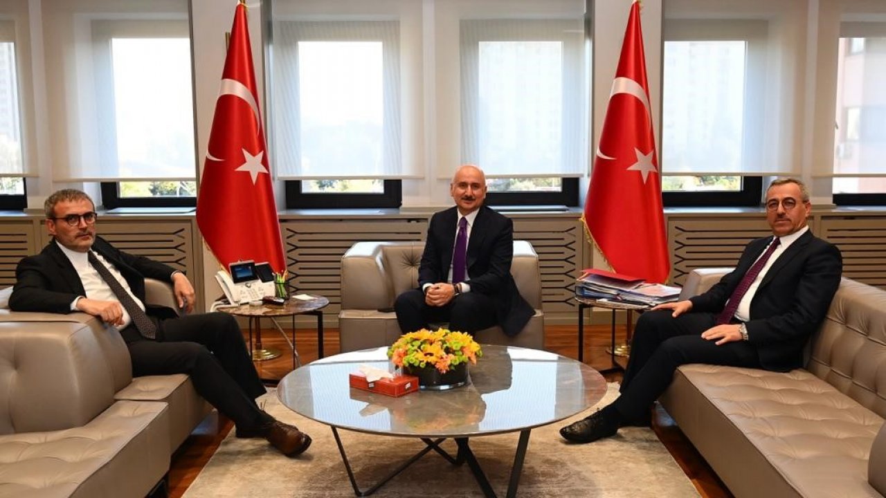 Başkan Güngör, Bakan Karaismailoğlu ile Kuzey Çevre Yolunu görüştü!