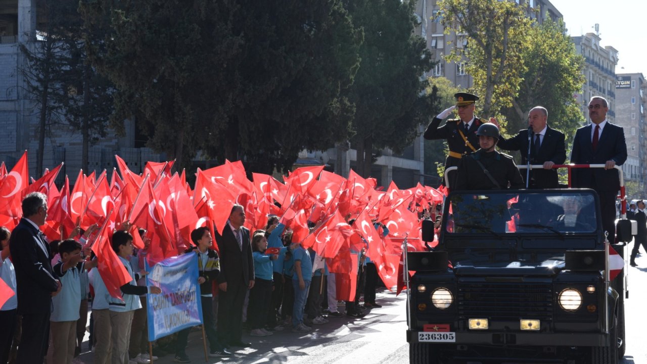 Kahramanmaraş’ta Cumhuriyet bayramı coşkuyla kutlandı!