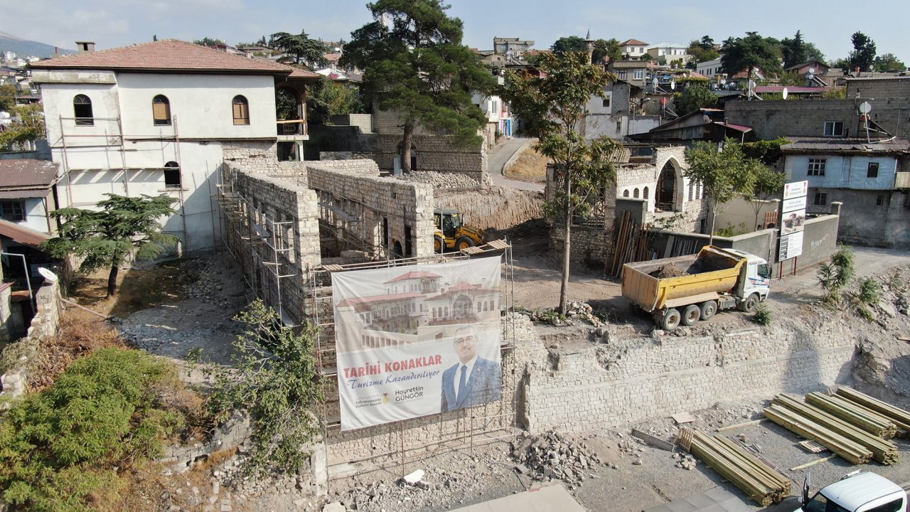 Kahramanmaraş’ta Tarihi Konaklar gün yüzüne çıkıyor!