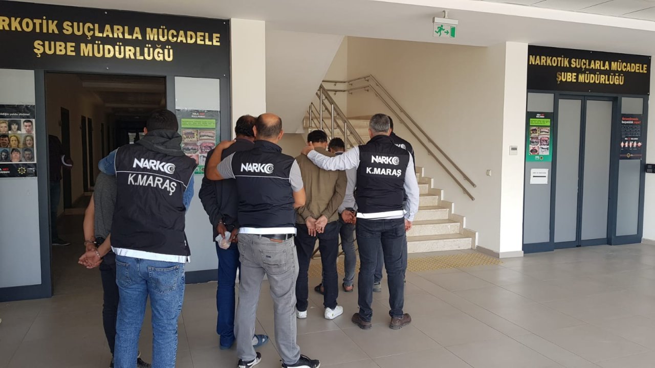 Kahramanmaraş'ta bağ evi hırsızları tutuklandı!