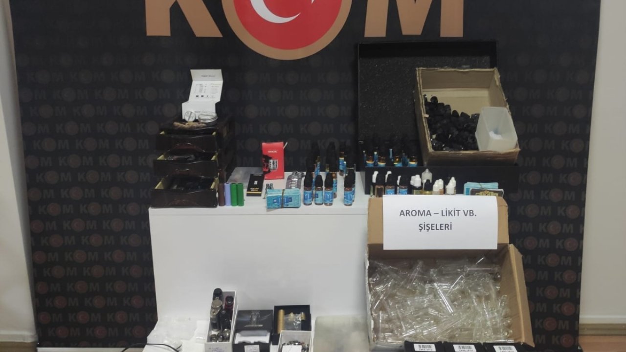 Elbistan’da kaçakçılık operasyonu!