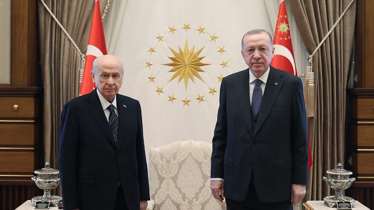 Cumhurbaşkanı Erdoğan, MHP Genel Başkanı Bahçeli'yi kabul edecek