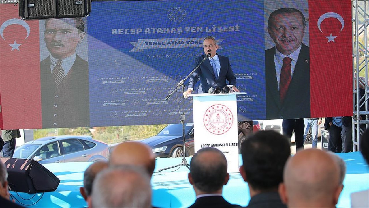 Milli Eğitim Bakanı Özer: Kız çocuklarının okullaşma oranı yüzde 94,66'ya ulaştı