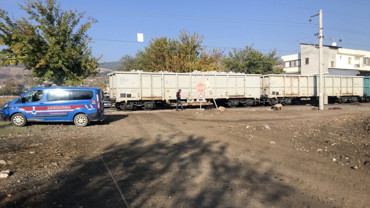 Türkoğlu’nda tren faciası! Çoban öldü, 30 koyun telef oldu!