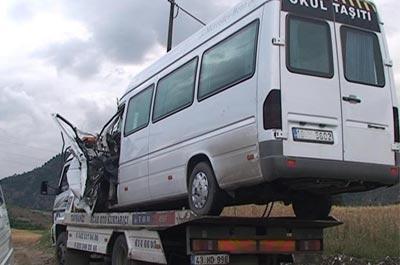 Kütahyada kaza: 14 yaralı