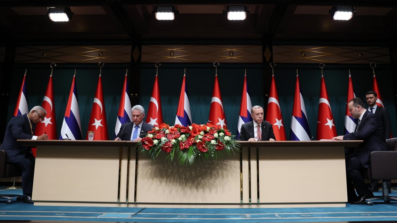 Türkiye ile Küba arasında 6 anlaşma imzalandı