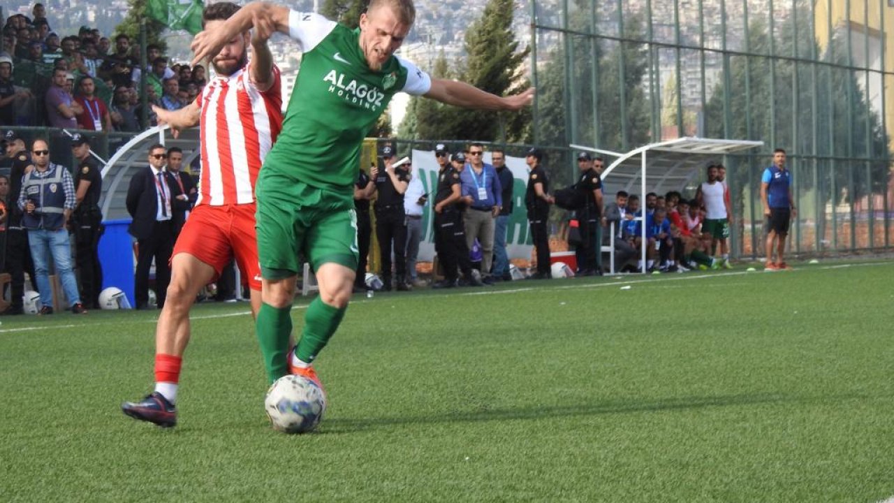 Kahramanmaraşspor deplasmanda berabere kaldı