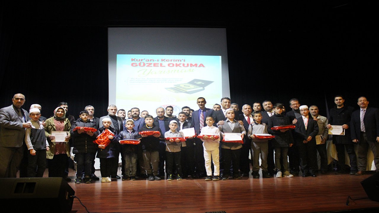 Kahramanmaraş’ta "Genç Sadâ Kur'an-I Kerim'i Güzel Okuma" ve "Hafızlık" yarışmaları yapıldı!