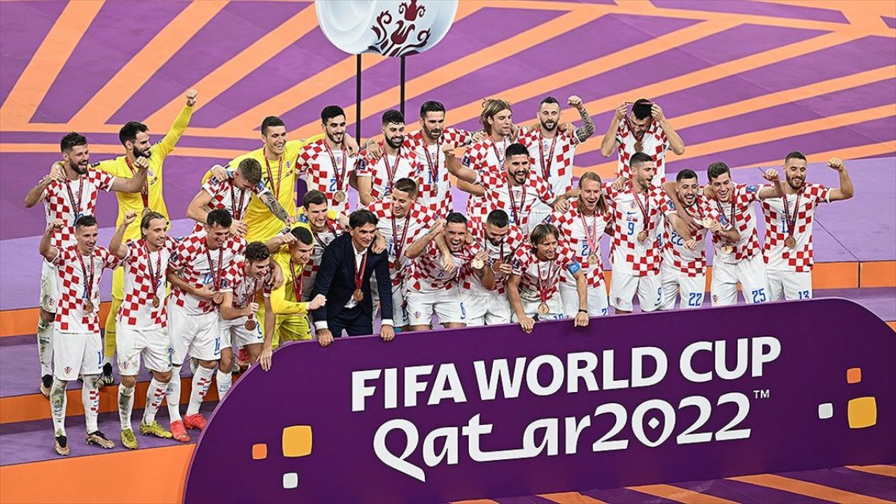 Hırvatistan dünya üçüncüsü oldu