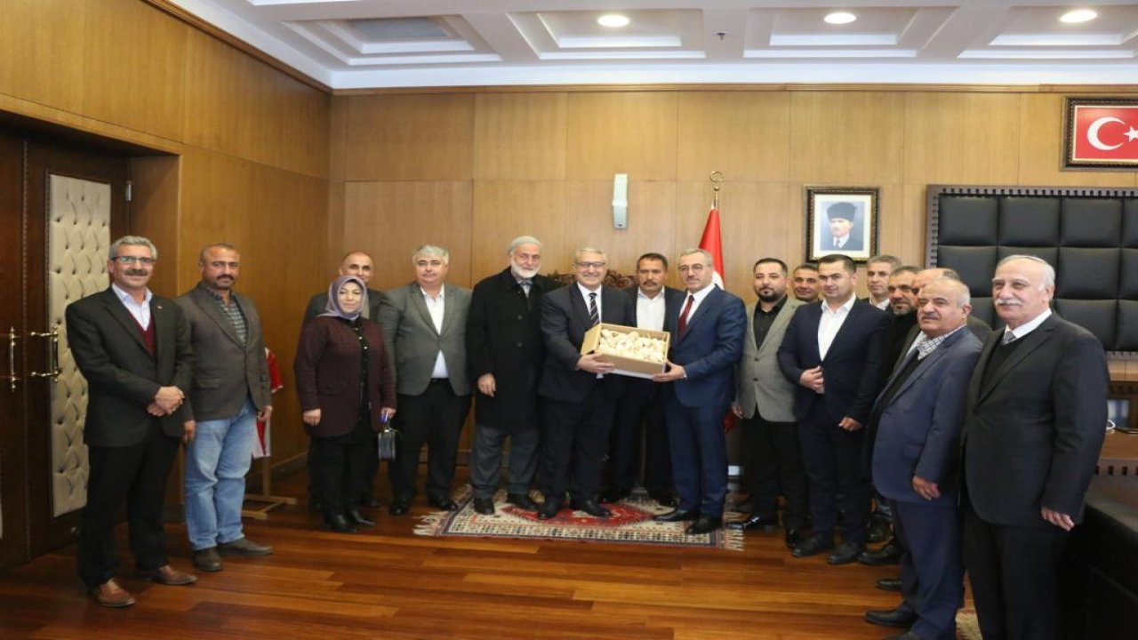 Pazarcık’tan Kahramanmaraş’a sarımsaklı ziyaret!