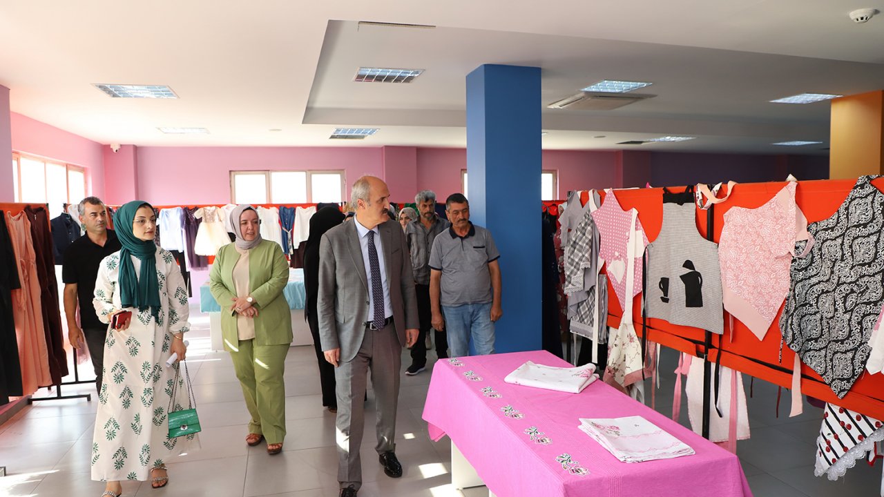 Kahramanmaraş’taki Gençlik Merkezi Tekstil sektörüne eleman yetiştiriyor!