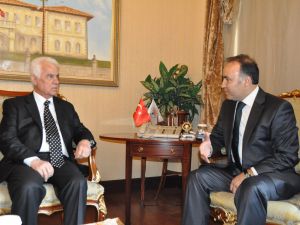 Kktc Cumhurbaşkanı Eroğlunun Antalya Ziyareti