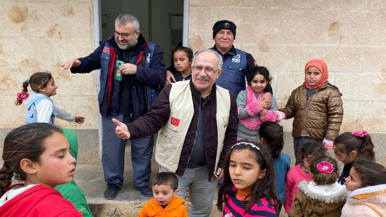 Kahramanmaraş İHH’dan Suriye'ye battaniye yardımı