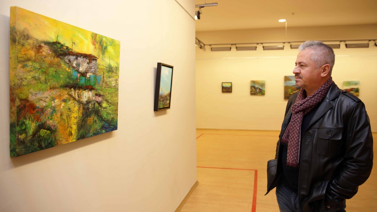 SANKO Sanat Galerisi’nde “Barınaklar” Temalı Resim Sergisi