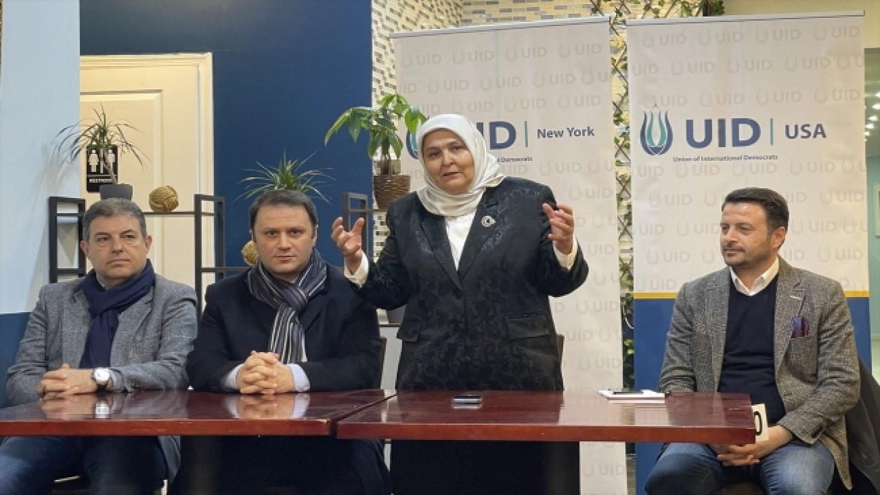 AK Parti Kahramanmaraş Milletvekili Öçal, ABD'deki Türklerle buluştu!