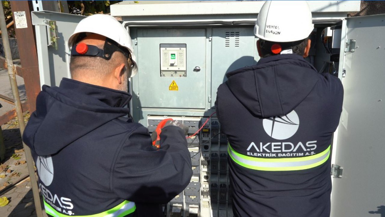 AKEDAŞ Kahramanmaraş’ta 2022 Bakım-Onarım çalışmasını tamamladı!