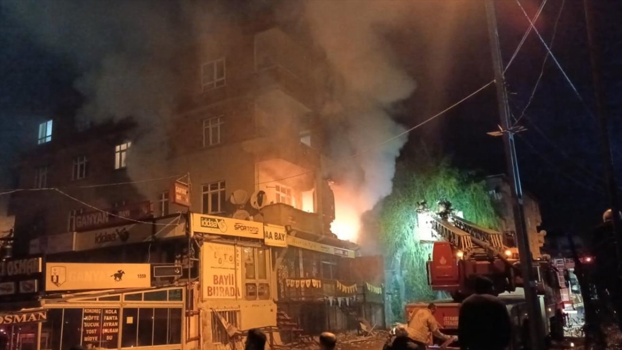 Ev sahibiyle tartışan kiracı evi yaktı!