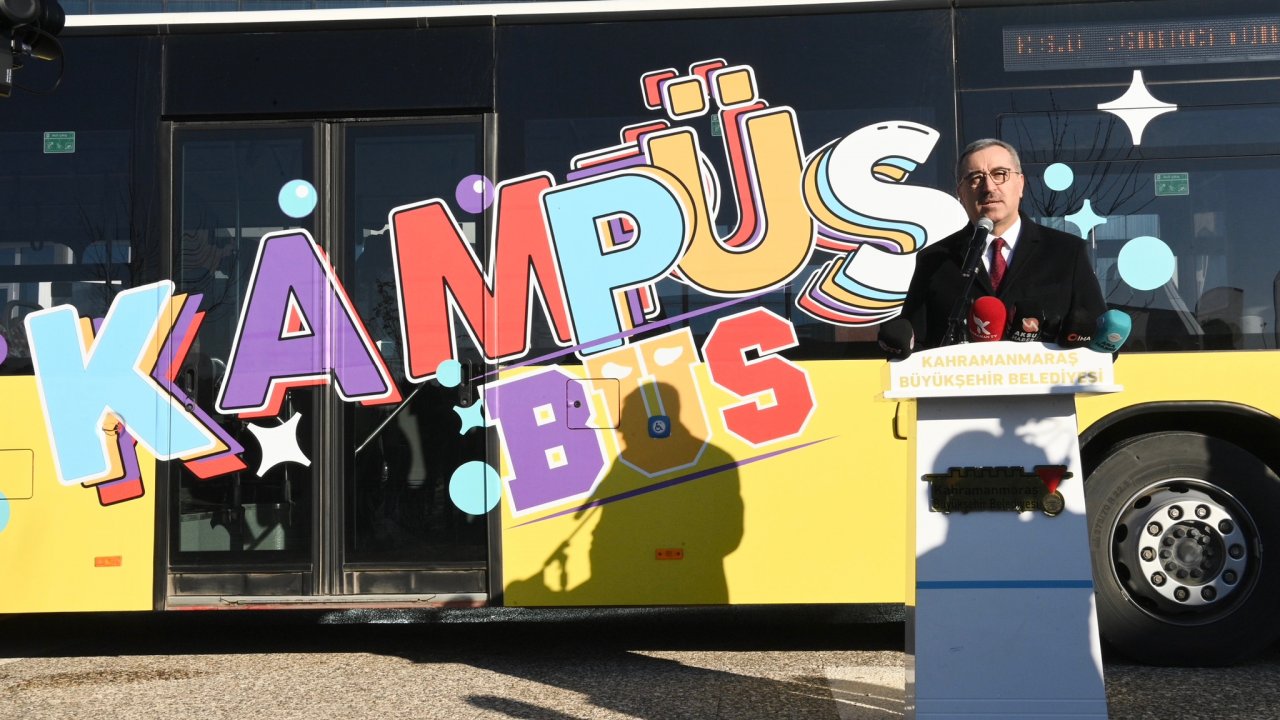Kahramanmaraş’ta Ücretsiz Öğrenci Servisi Hizmete başladı!