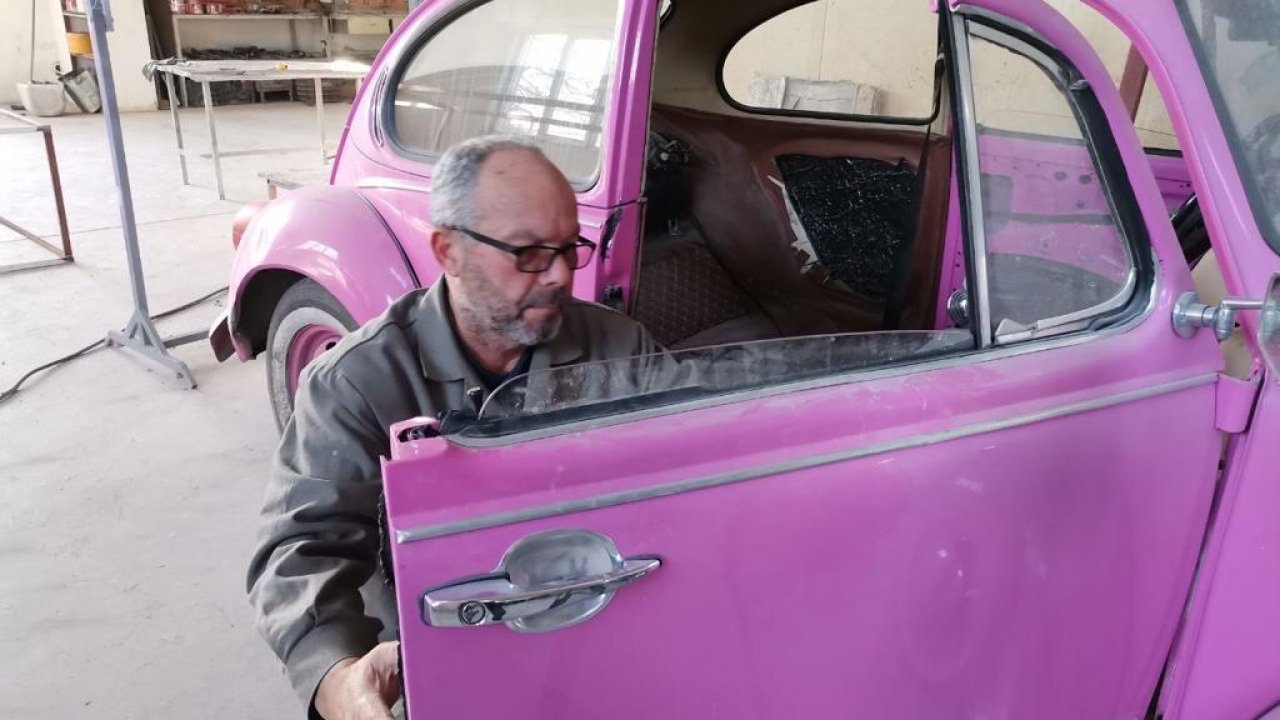 Kahramanmaraş’ta 49 yıllık kaporta ustasından gençlere tavsiye!