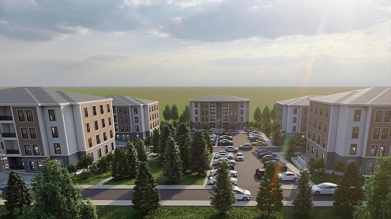 Orta gelirli vatandaş 9 bin 720 liradan başlayan taksitlerle ev sahibi olabilecek!