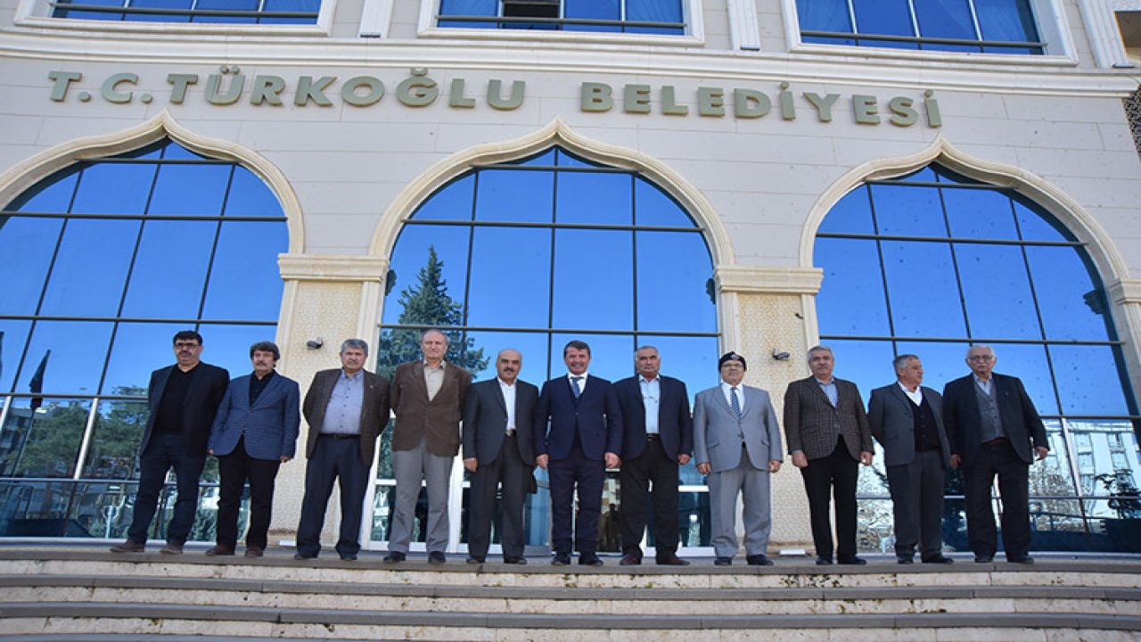 Osman Okumuş, eski belediye başkanlarını ağırladı!