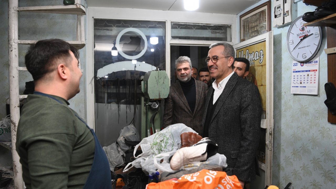 Başkan Güngör, Yenişehir İş Hanı’nda