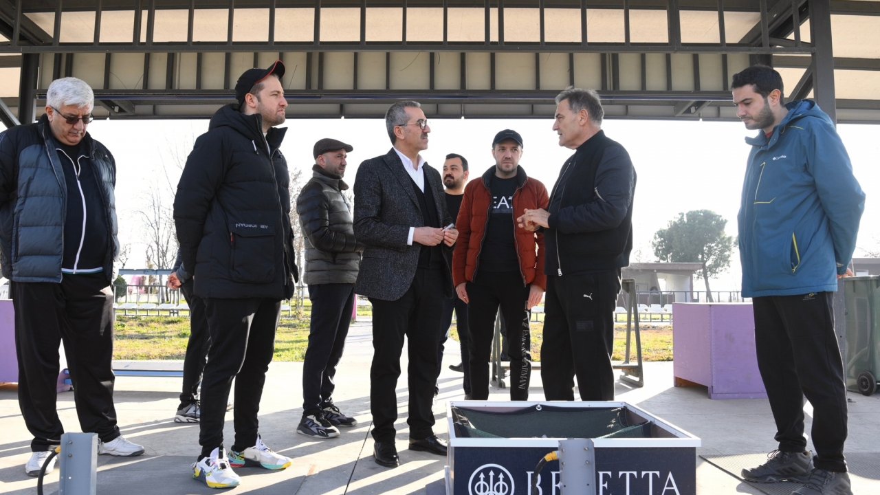 Başkan Güngör, Atış Poligonu’nu Ziyaret Etti