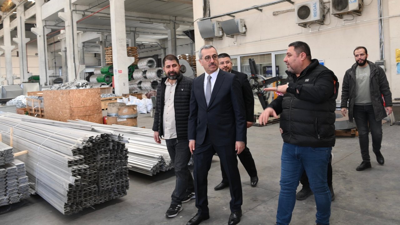 Başkan Güngör’den Küçüksan Metal’e Ziyaret!