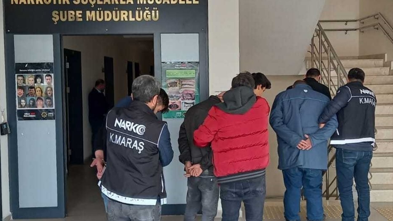 Kahramanmaraş'ta uyuşturucu operasyonunda 4 kişi tutuklandı!