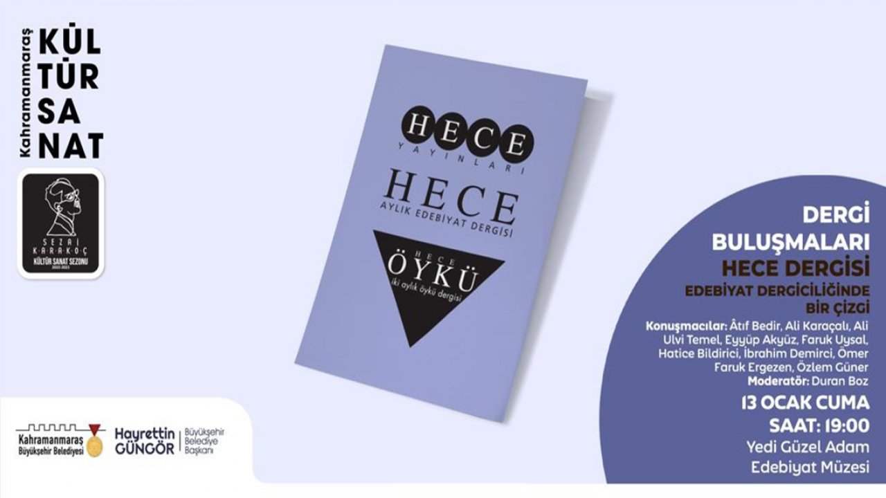 Kahramanmaraş’ta Kültür Sanat Etkinlikleri Devam Ediyor