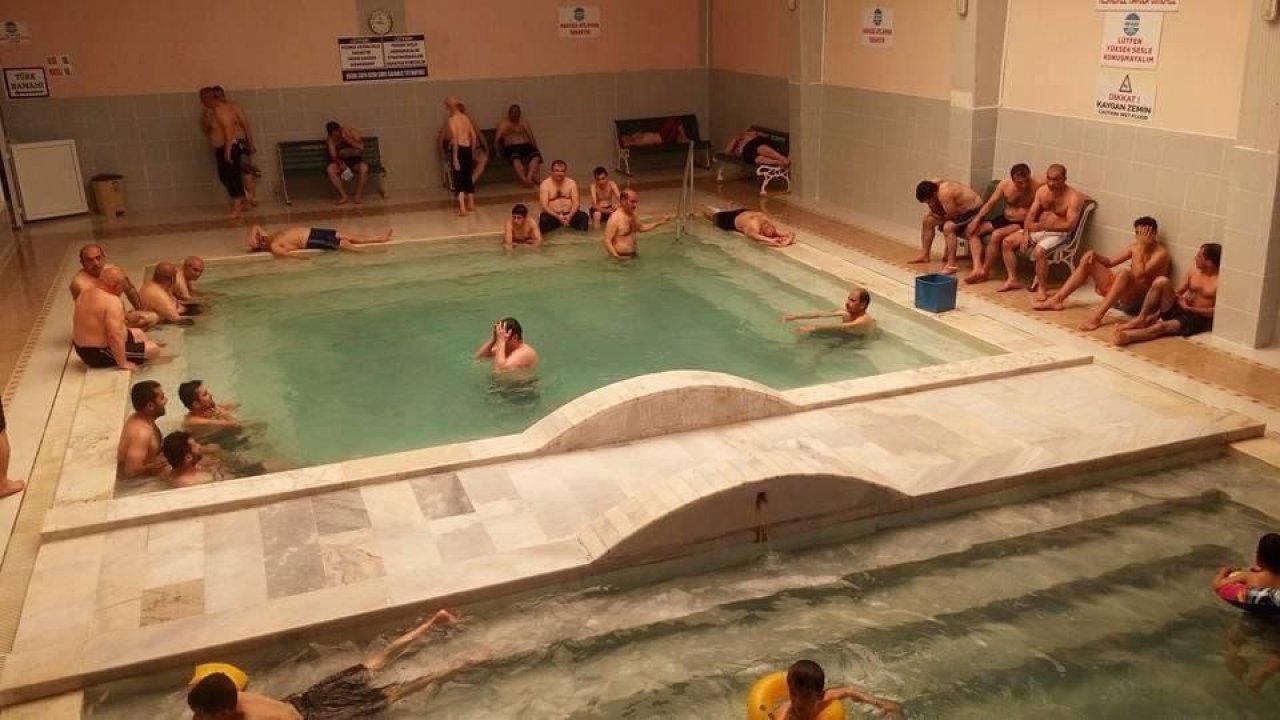 Kahramanmaraş'ta termal kaplıca doldu taştı!