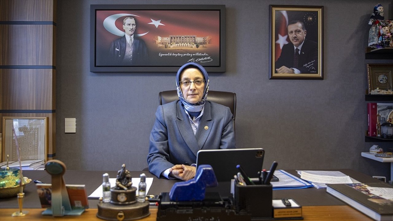 AK Parti'li Çam'dan, CHP'li Çeviköz'ün "başörtülü ve başı açık kadın" paylaşımına tepki