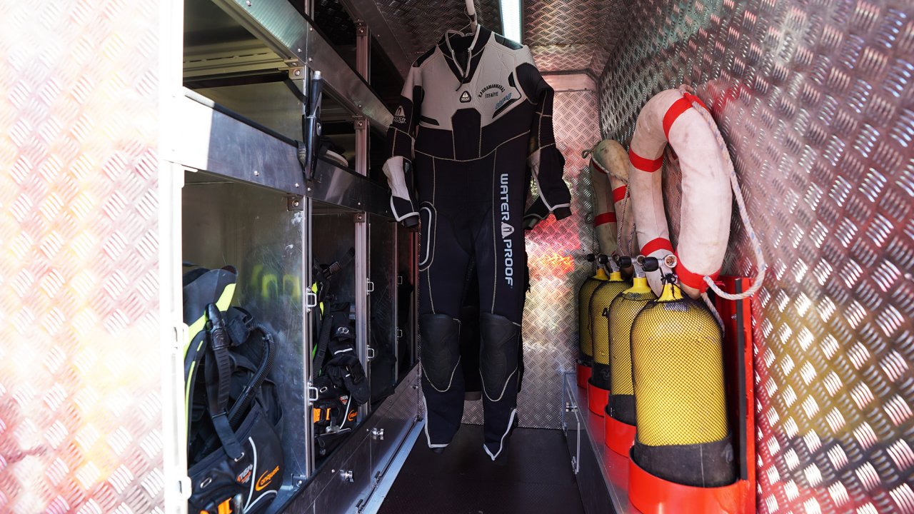 Kahramanmaraş’ta Su Altı Arama Kurtarma için önemli ekipman!