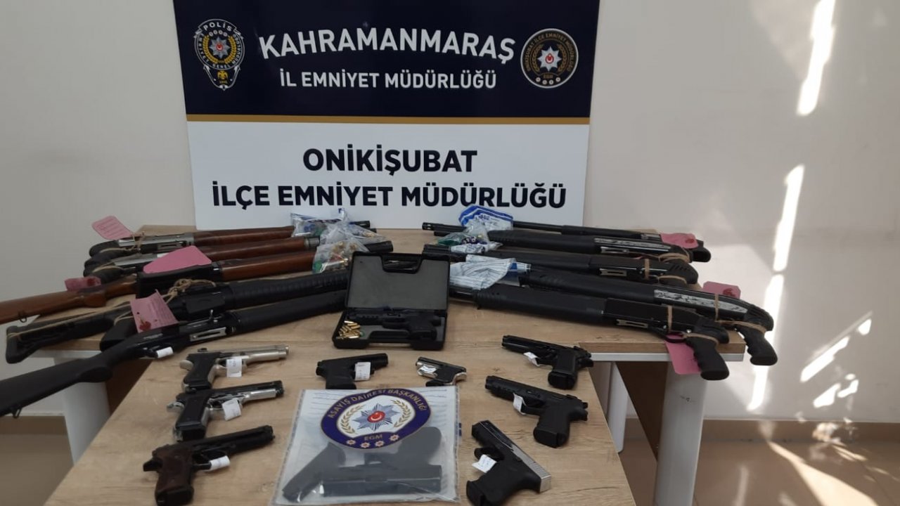 Kahramanmaraş’ta huzur operasyonu!