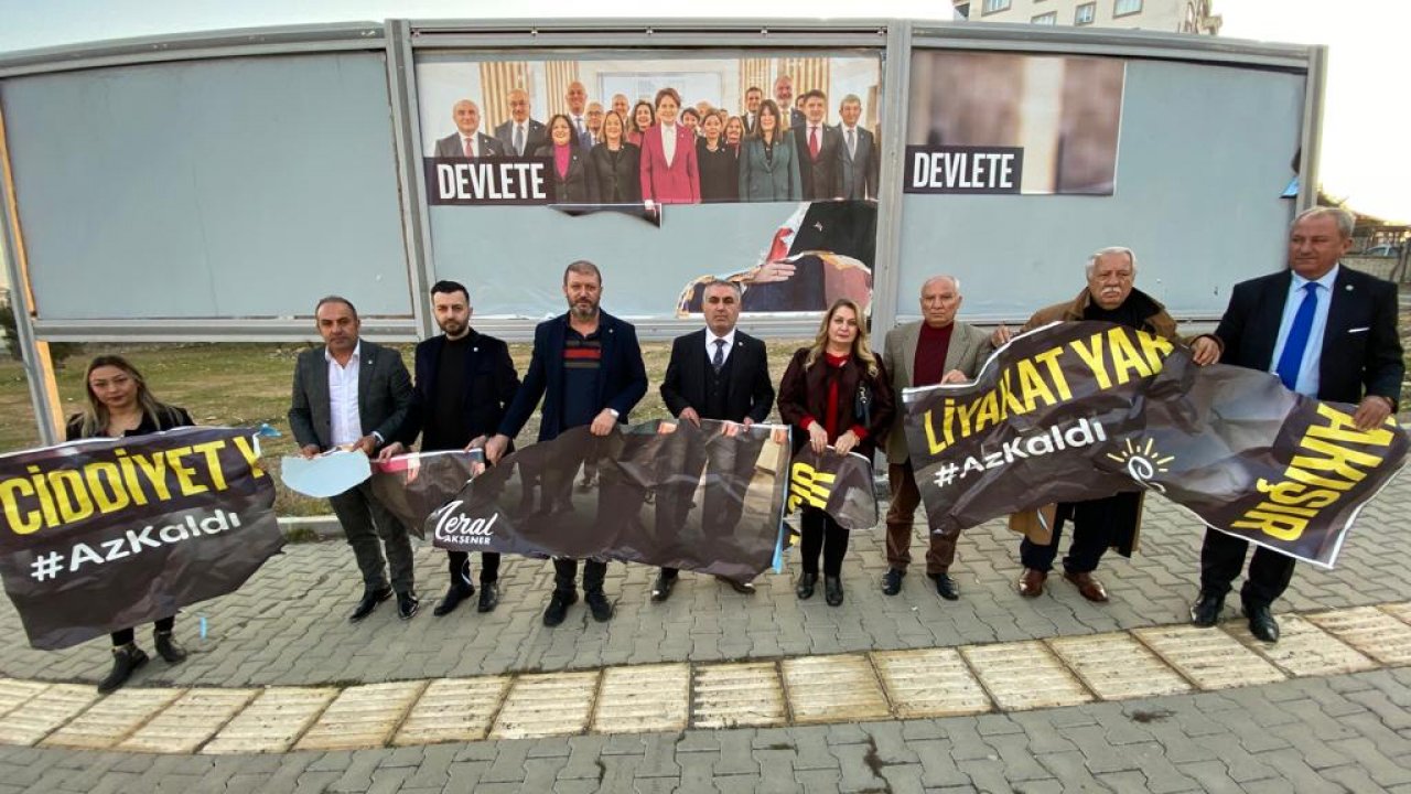 İYİ Parti Kahramanmaraş İl Teşkilatından bilboard tepkisi!