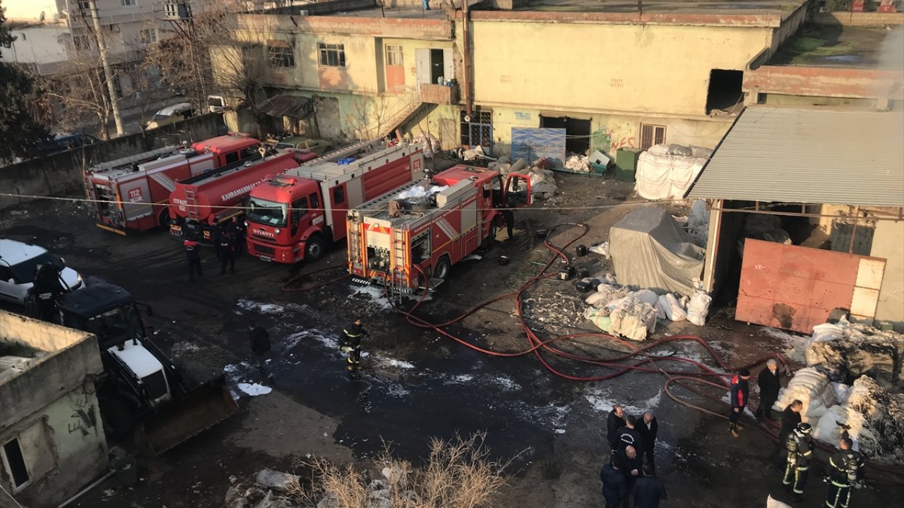Kahramanmaraş'ta fabrika ’da yangın paniği!