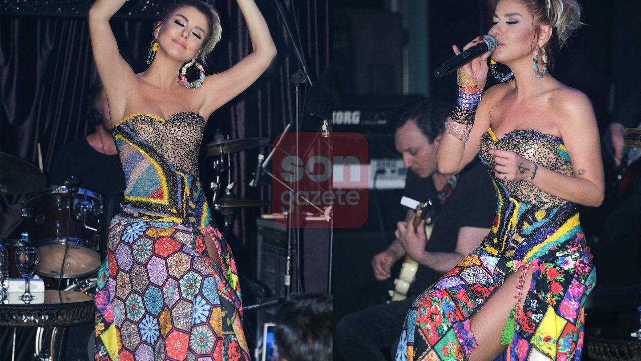 Gülben Ergen göz kamaştırdı!