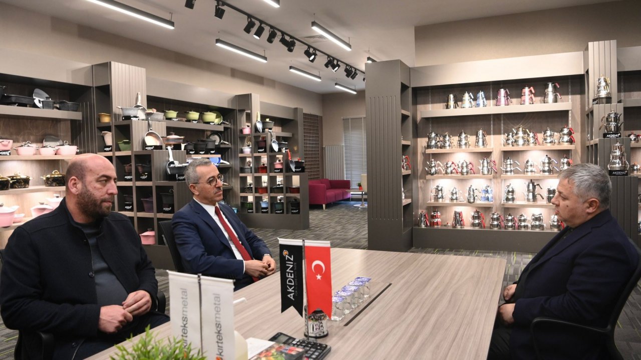 Başkan Güngör; “Mutfak Eşyası Üretiminde Türkiye’nin Öncü Şehirlerdeniz”