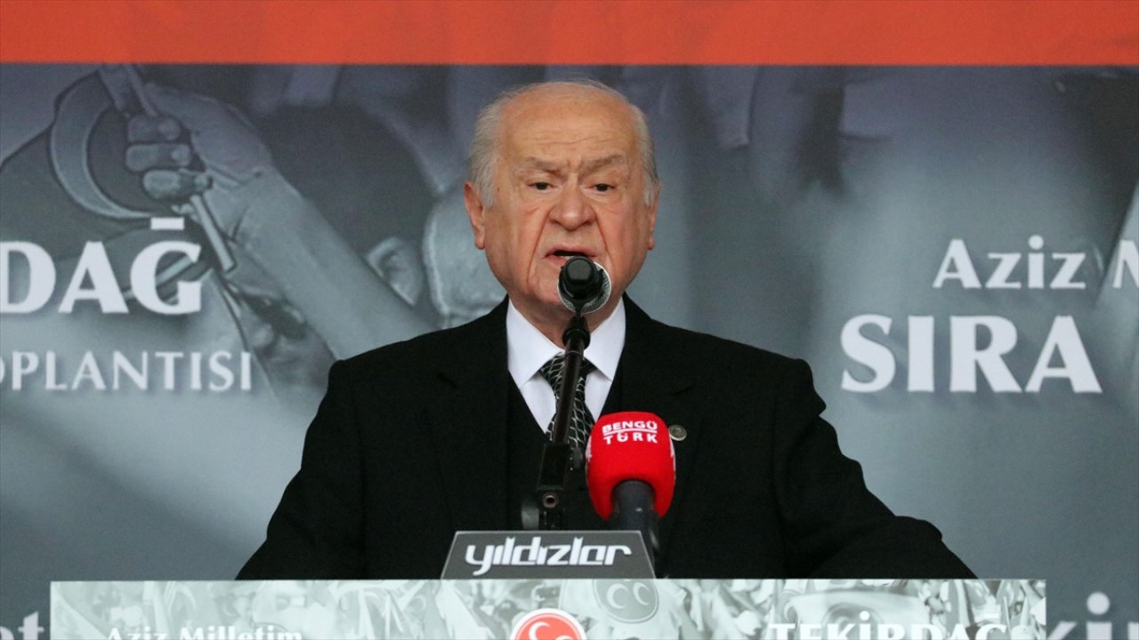 Bahçeli: "Türk milleti hiçbir ayrım kabul etmeyen bir bütündür"