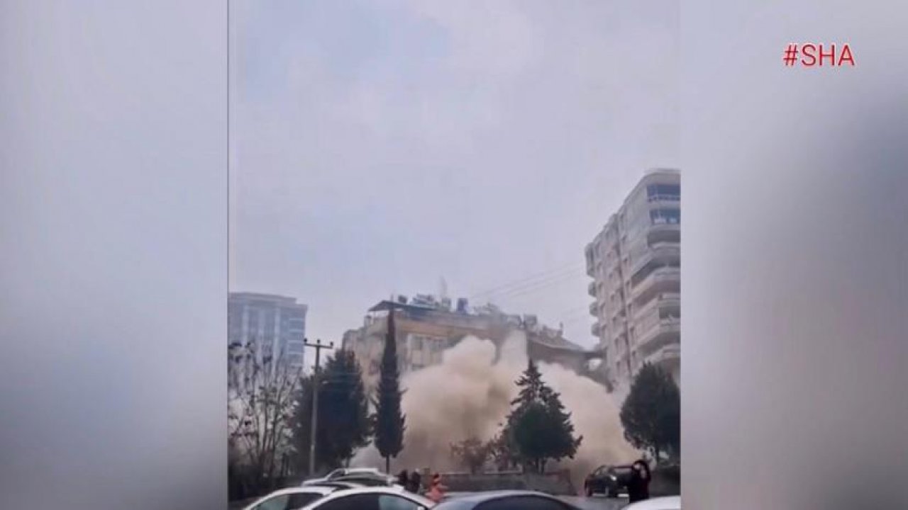 Kahramanmaraş'ta deprem anına ait yeni görüntüler ortaya çıktı!