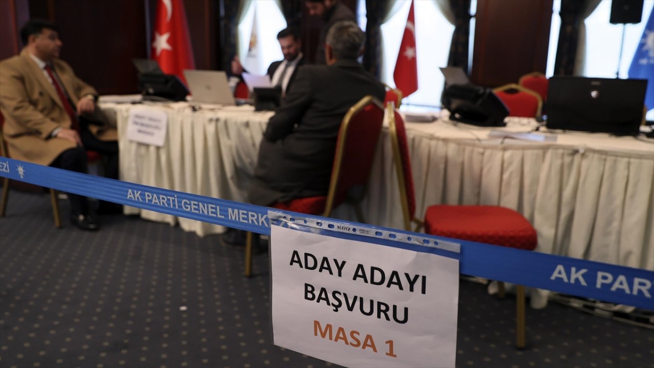 AK Parti'de milletvekilliği aday adaylığı başvuruları sürüyor!