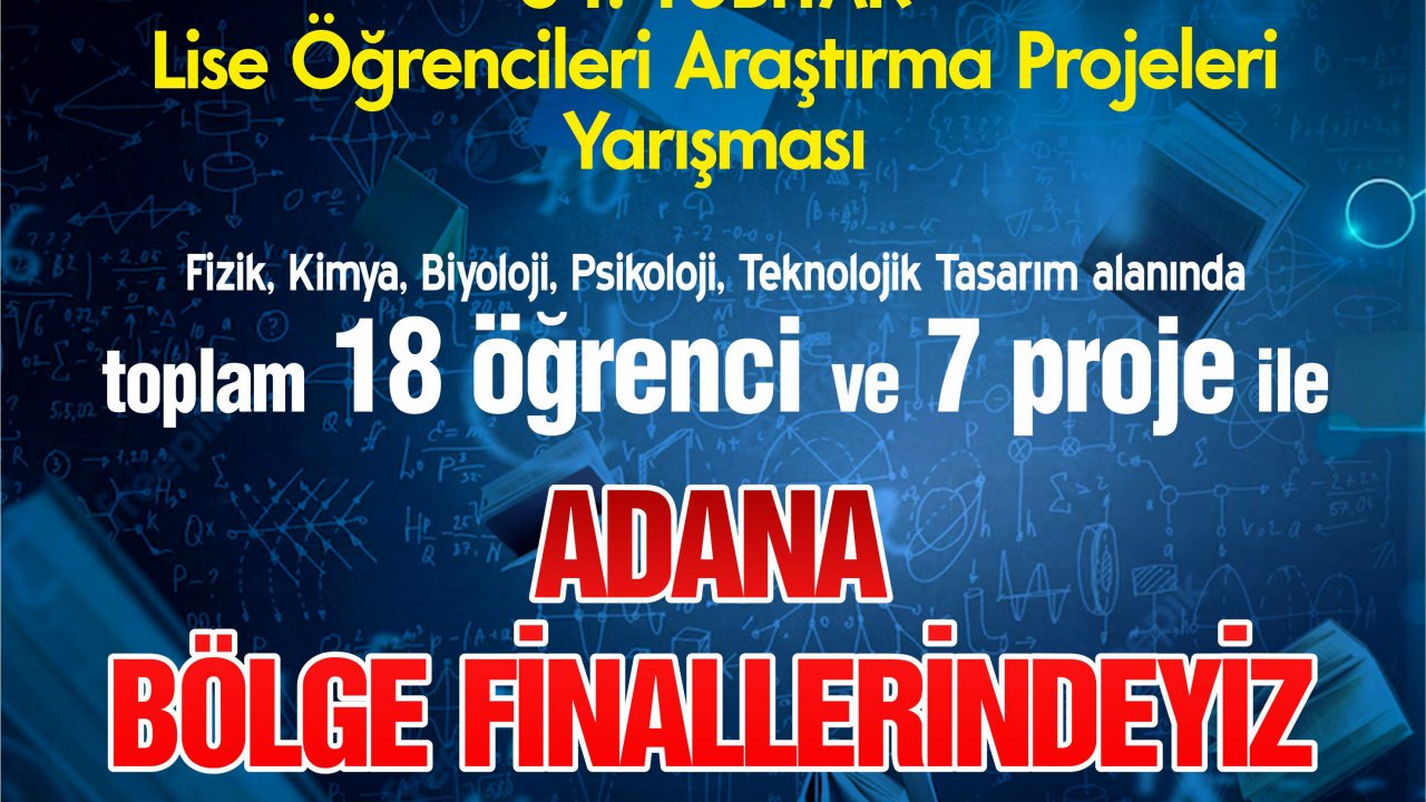 SANKO Okulları’nın Yedi Projesi TÜBİTAK Bölge Finallerinde