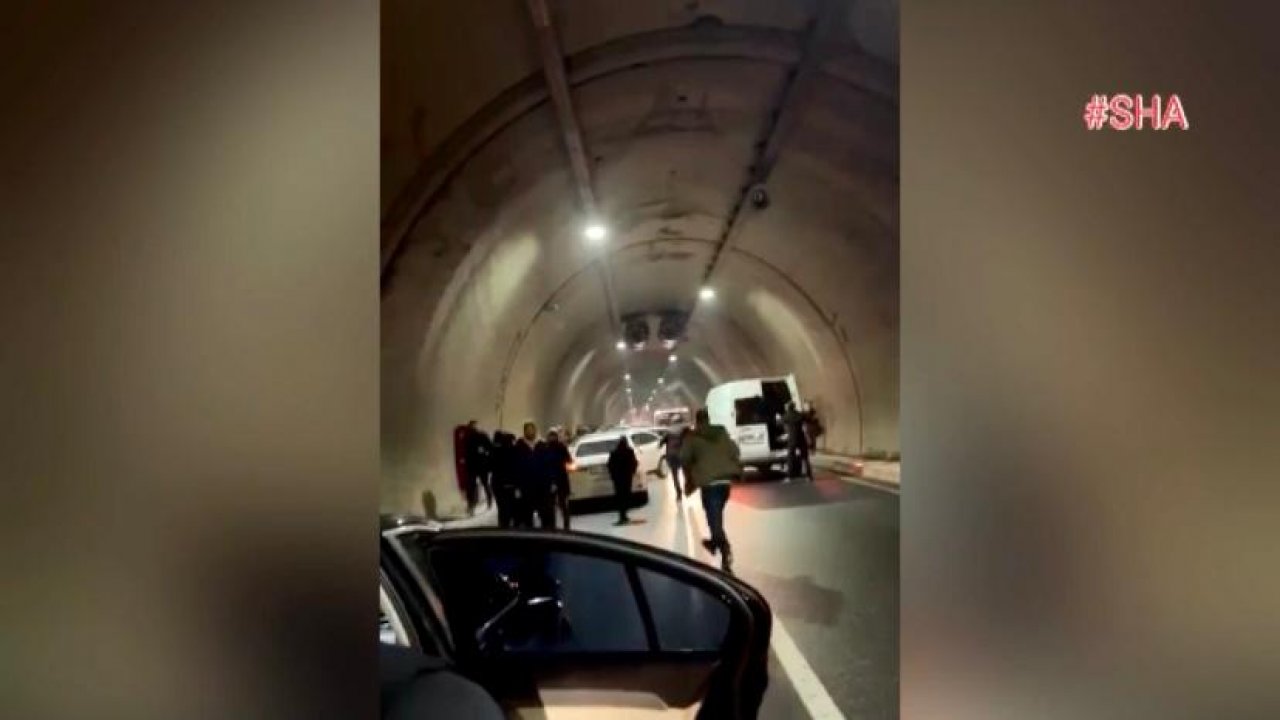 Kahramanmaraş’ta tünelde deprem paniği!