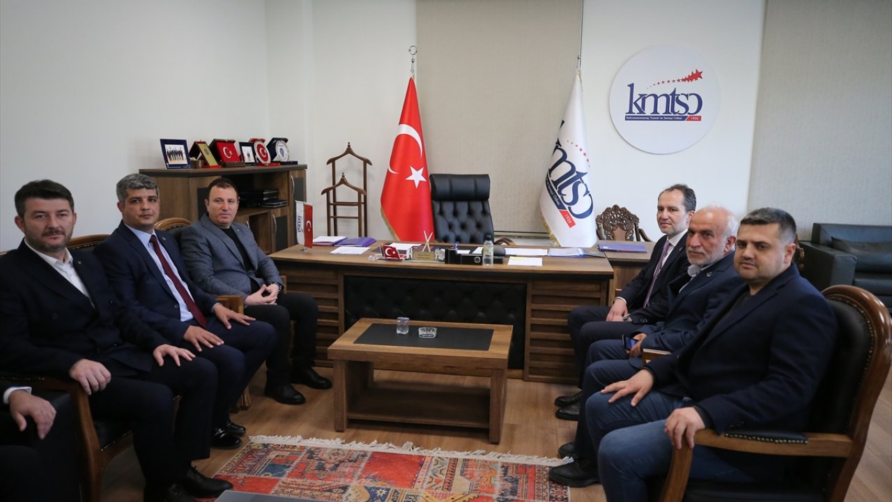 Yeniden Refah Partisi Genel Başkanı Erbakan, Kahramanmaraş'ta!