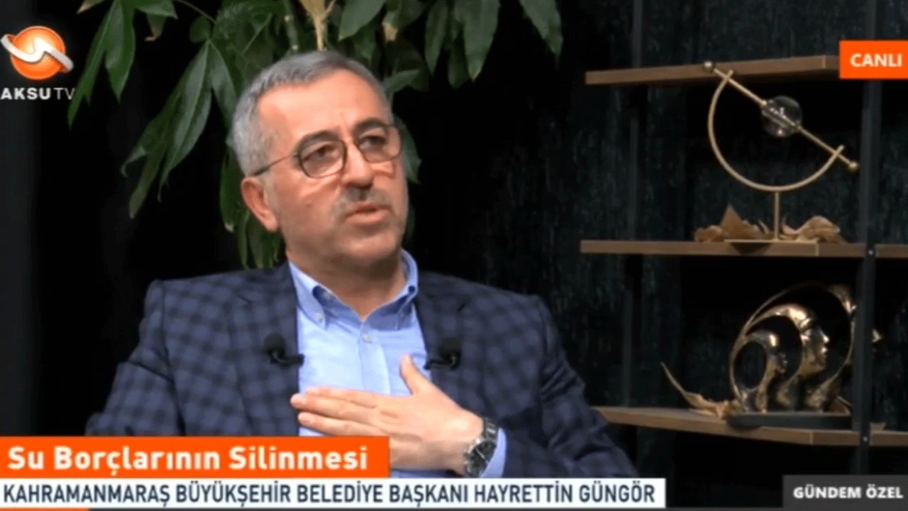 Kahramanmaraş’ta 6 Şubat ile 1 Haziran arası su ücretsiz oldu! Tahsilat yapılmayacak!