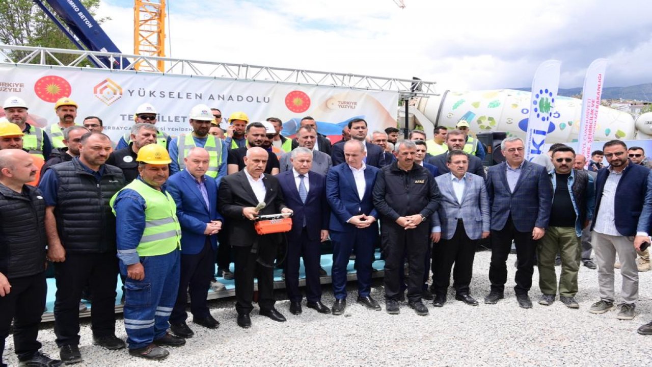 Kahramanmaraş’ta Haydar Aliyev İlkokulu’nun Temeli Atıldı!