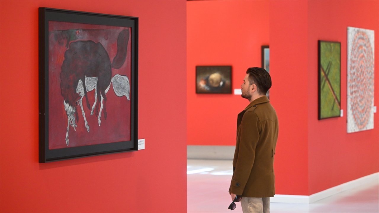 Türk resim sanatında iz bırakan 100 eser, "Tuvalde Yüzyıl" sergisinde sanatseverlerle buluştu