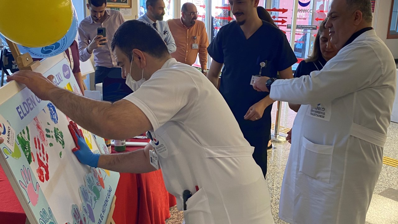 SANKO Üniversitesi Hastanesi’nde El Hijyeninin Önemine Dikkat Çekildi